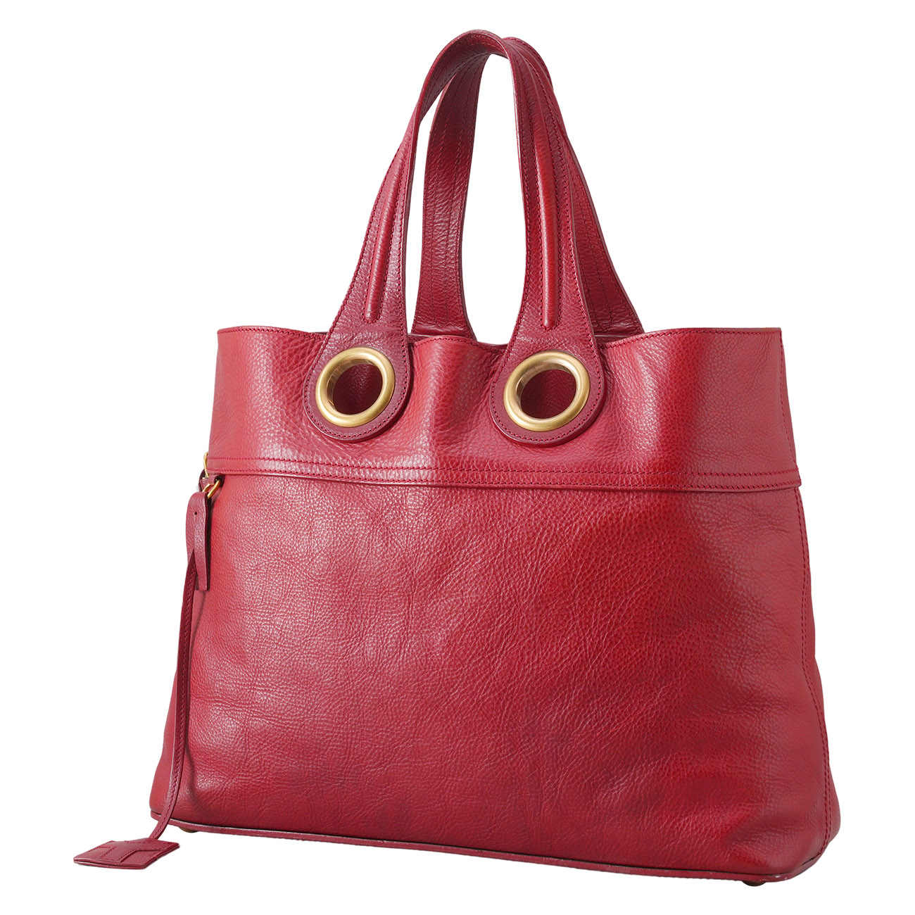 YVES SAINT LAURENT(USED)생로랑 191854 레더 숄더백